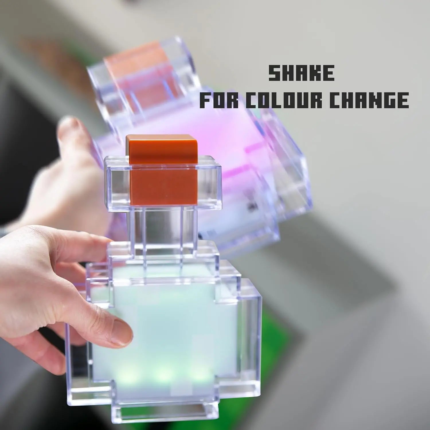 Color-Changing LED Potion Bottle Table Lamp, 15-Color Ambient Led Lights Bedroom Decor, Whimsical Room Decor, Teenage Boy Gifts Gaming Stuff for Home Improvement Novelty Lighting